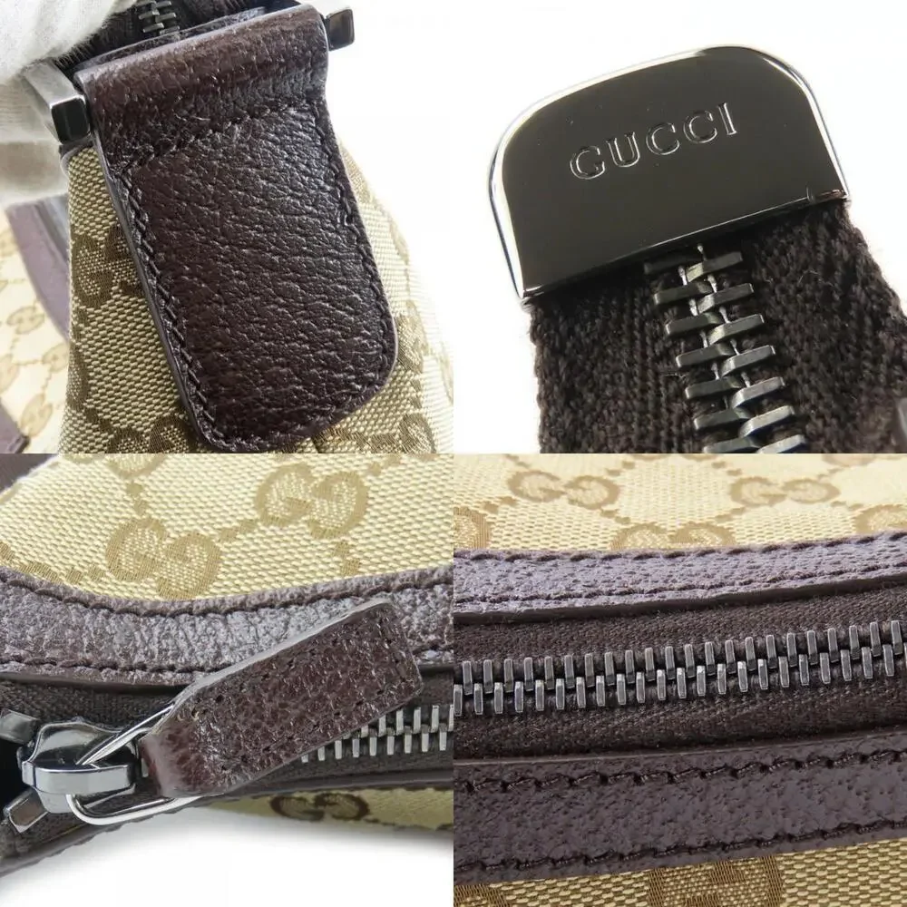 GUCCI Brown Leather Shoulder Bag - Picture 6 of 11